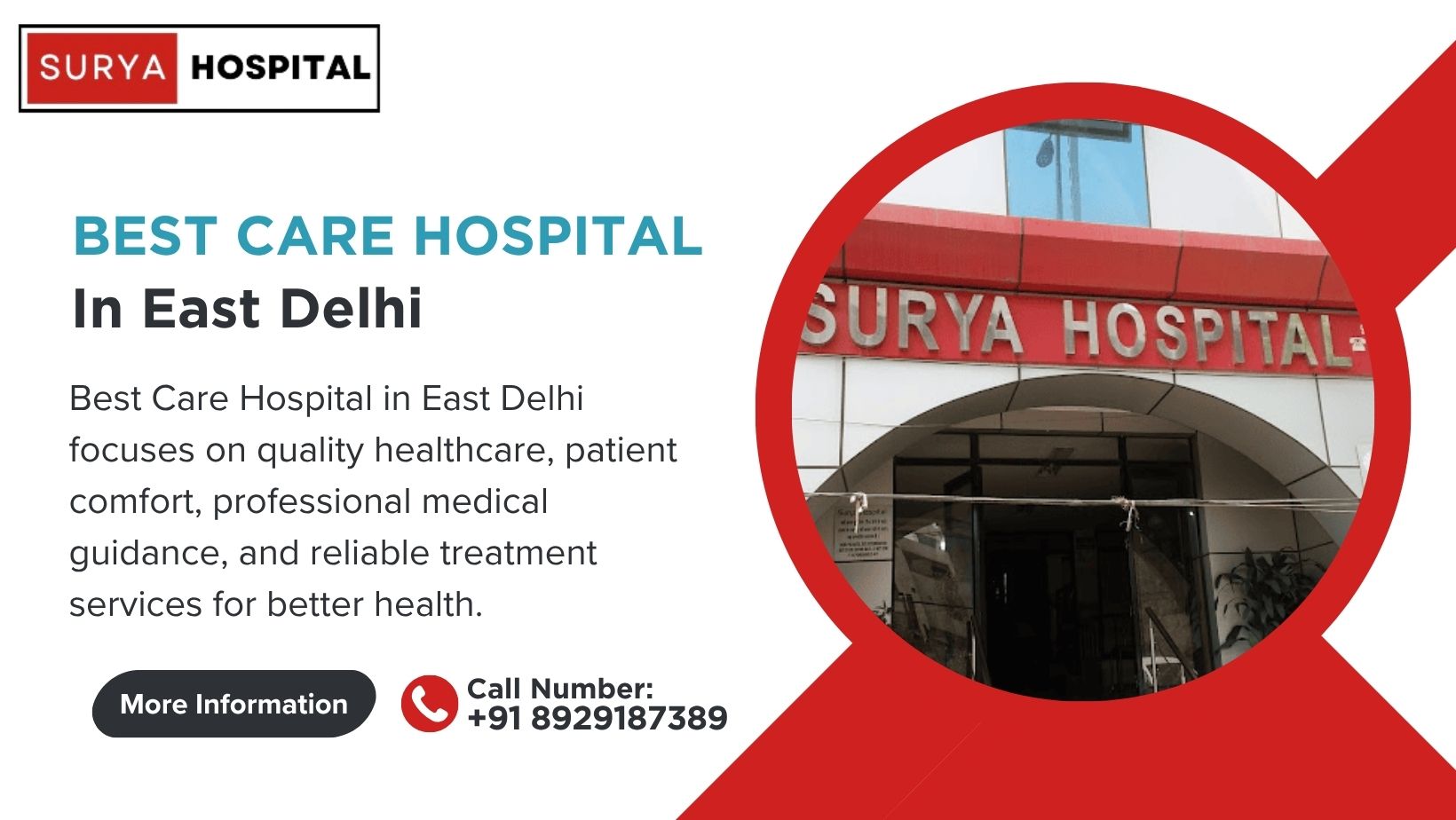 Best Care Hospital in East Delhi for Modern Healthcare